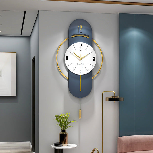 Moderrn Geometric Creative Home deco wall clock - Personality Creative Net Red Decorative Modern Home Wall clock