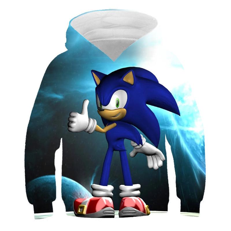 Children Kid 3D Animation Casual Hoodie