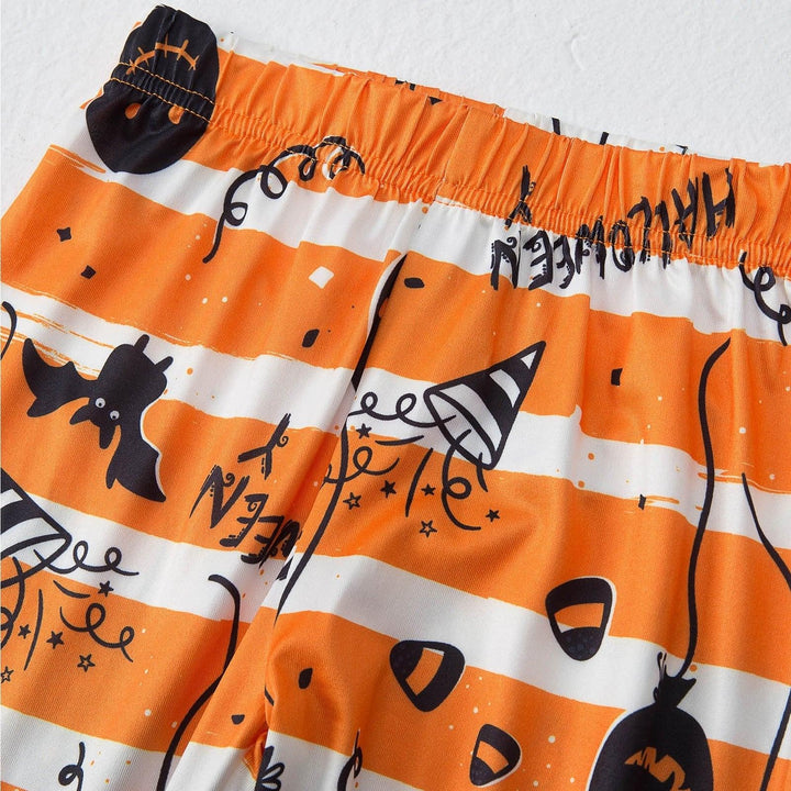 Family Matching Halloween Print Set Parent-child Pajamas - MomyMall