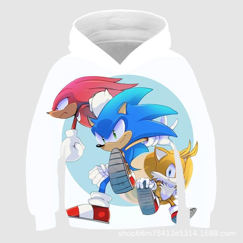 Kid Loose Long Sleeve 3D Printed Hoodie