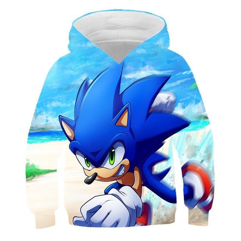 Children Kid 3D Animation Casual Hoodie