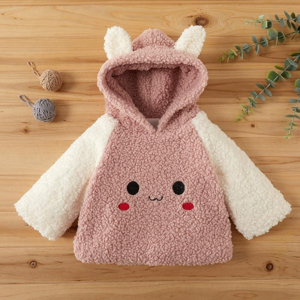 Winter Baby Girl Sweet Animal Jacket Sweater Coat - MomyMall