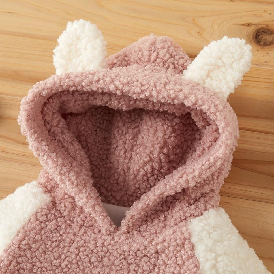 Winter Baby Girl Sweet Animal Jacket Sweater Coat - MomyMall