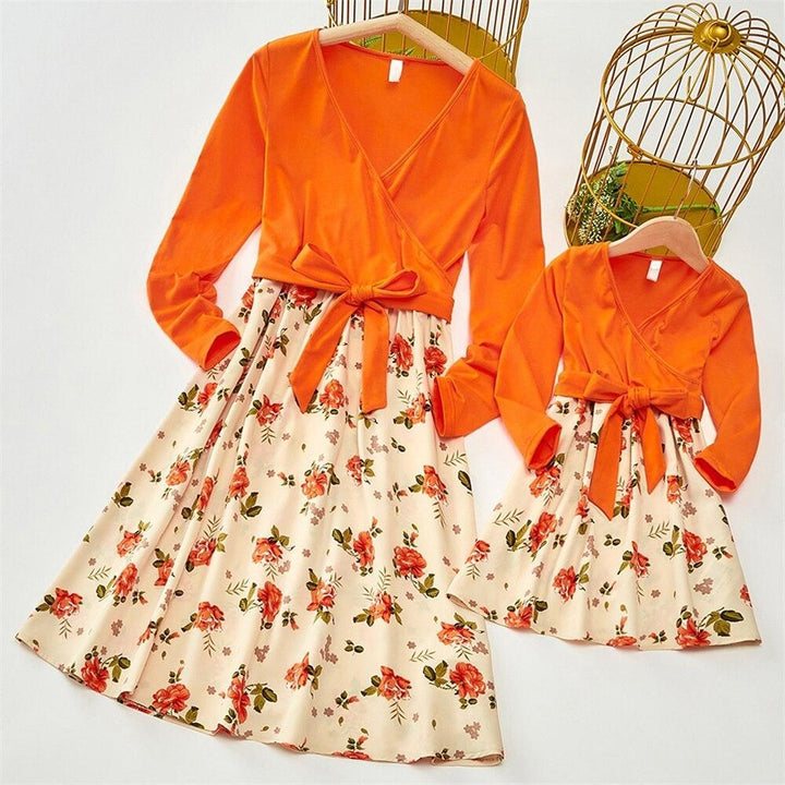 Family Matching Mom And Daughter Parent-Child Halloween Dress