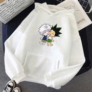 Japanese Hot Hunter x Hunter cartoon anime hoodie - MomyMall white / XS