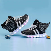 Boy Girl Non-slip Glowing Sneakers Led Light Up Shoes - MomyMall