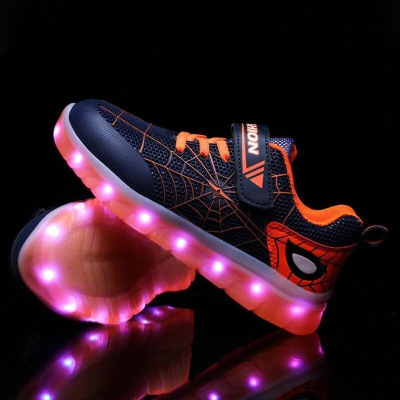 Boys Girls Led Light Up Casual Shoes - MomyMall