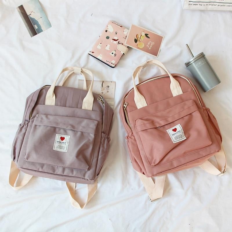 Koko Soft Canvas Backpack - MomyMall