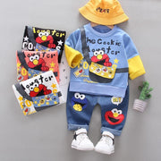 Boys Girs Cartoon Letter Sets Tracksuit 2 Pcs/Suit - MomyMall