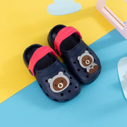 Toddler Kid Boys Girls Cute Beach Sandals Slippers Shoes - MomyMall Black / 14（insole 13.5cm））