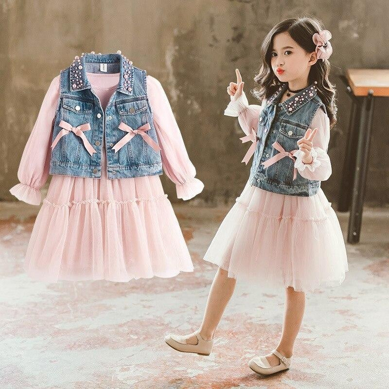 Girls Clothing Kids Dresses Casual Princess Teenagers For Girls 3-10 Years - MomyMall