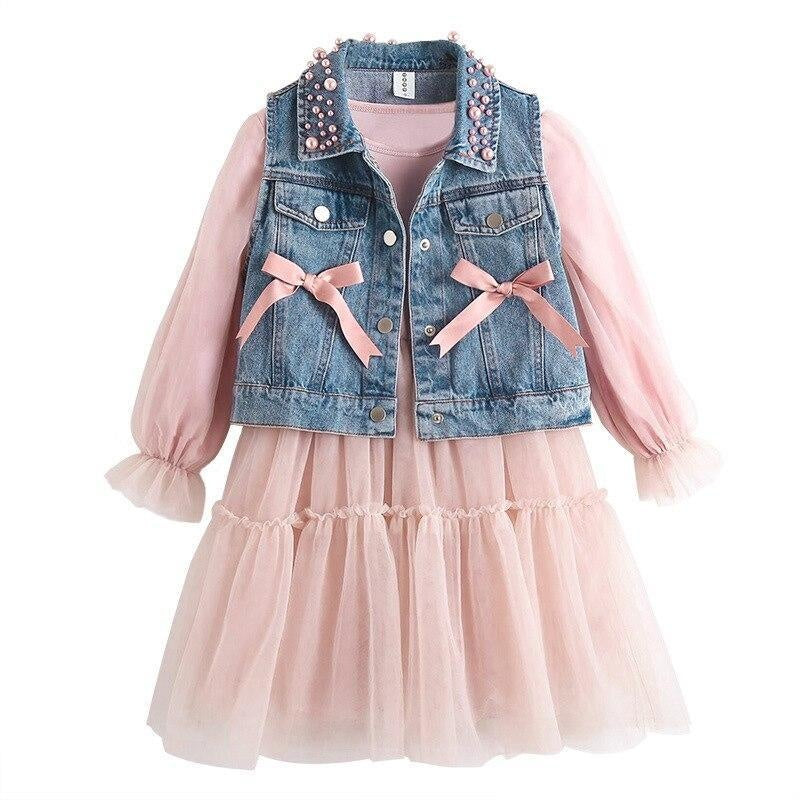 Girls Clothing Kids Dresses Casual Princess Teenagers For Girls 3-10 Years - MomyMall