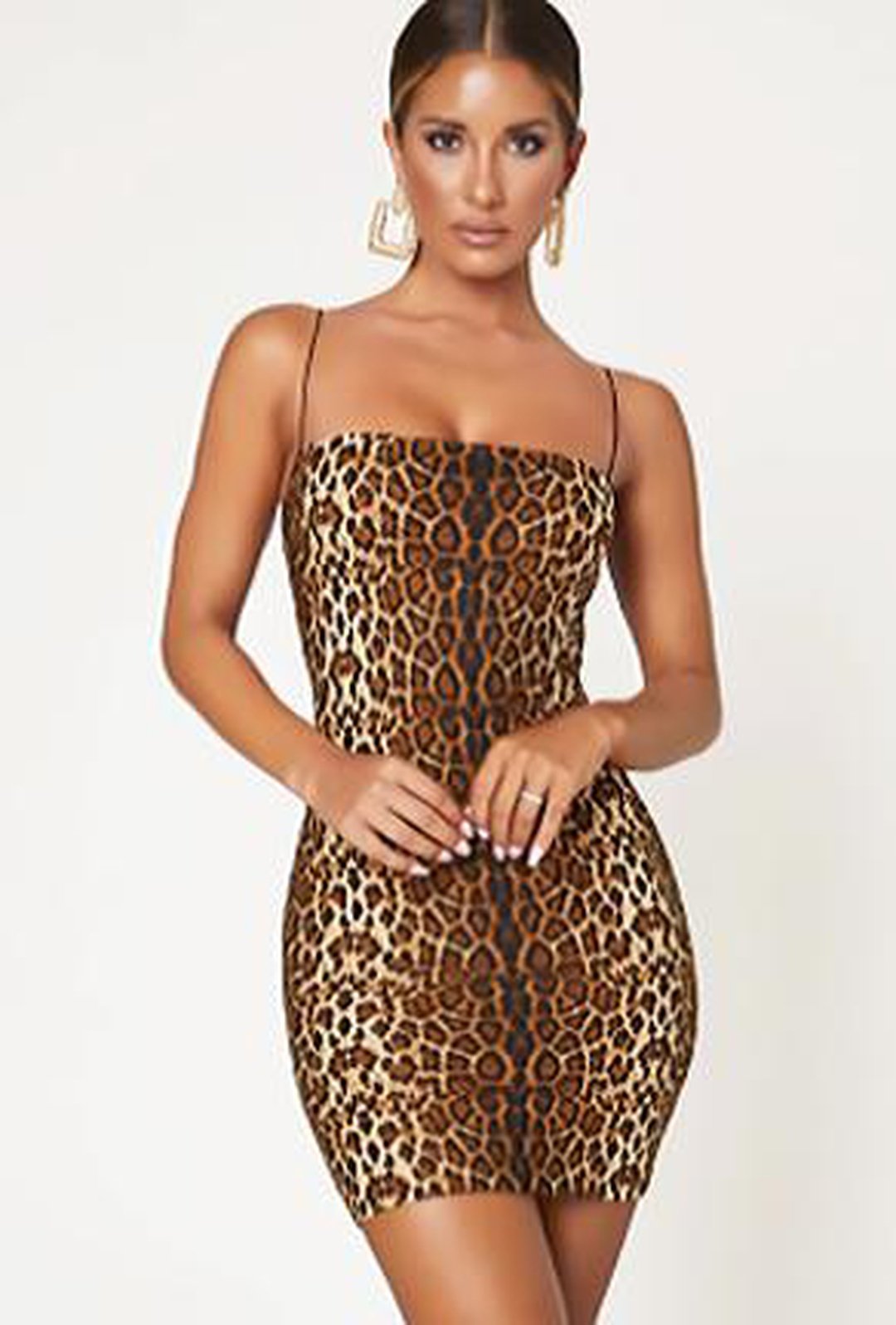 TESSA - ANIMAL PRINTED DRESS