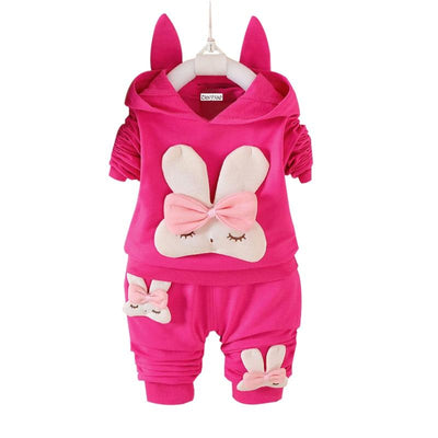 Enfant en bas âge Fille Printemps Automne Sport Costume 2pcs