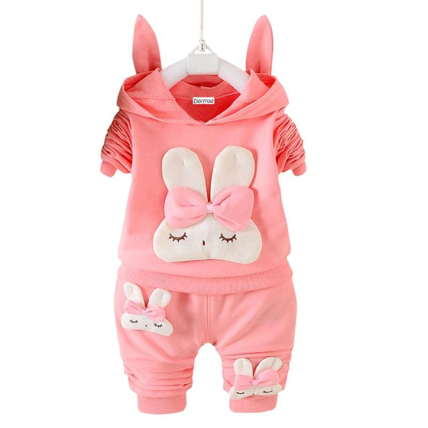 Toddler Girl Spring Autumn Sport Suit  2pcs