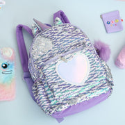 Kids Girls Unicorn Cute Sequins Backpack School Bags - MomyMall