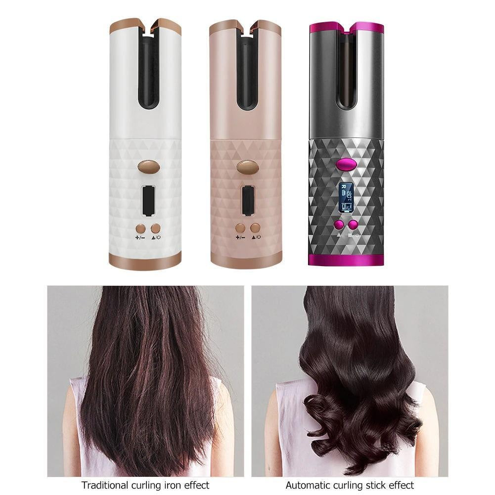 Cordless Automatic Hair Curler - MomyMall