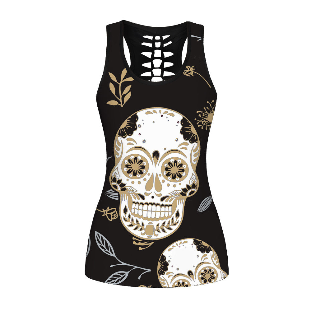 Halloween Party Wear Tank Top - MomyMall Black / S