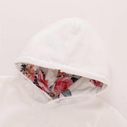 3PCS Pretty Floral Print Hoodie Set - MomyMall