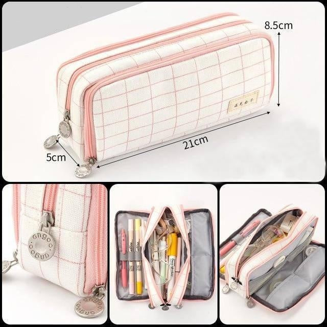 Triple Zip Stationery Organiser