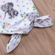Elephant Print Sleeping Bag - MomyMall