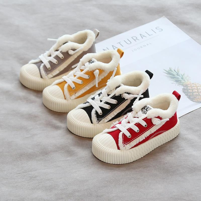 Alexis Canvas Plush Shoes