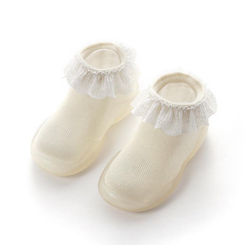 Amelia Frill First Walker Booties