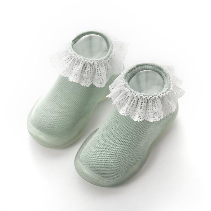 Amelia Frill First Walker Booties