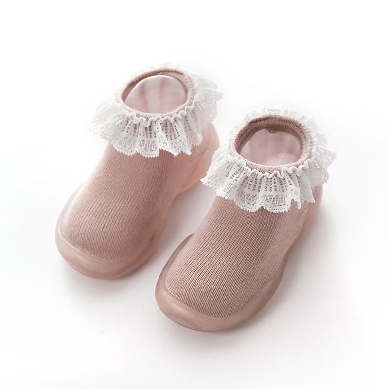 Amelia Frill First Walker Booties