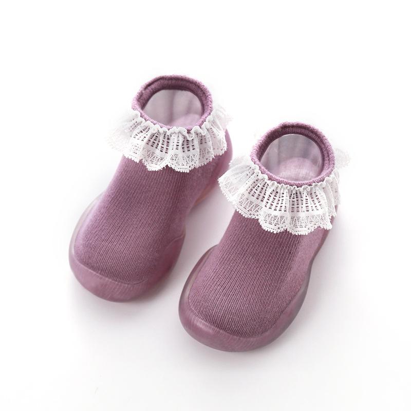 Amelia Frill First Walker Booties