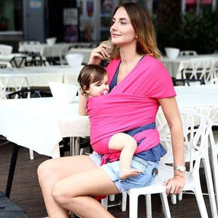 Baby Carrier Wrap - MomyMall Rose Pink