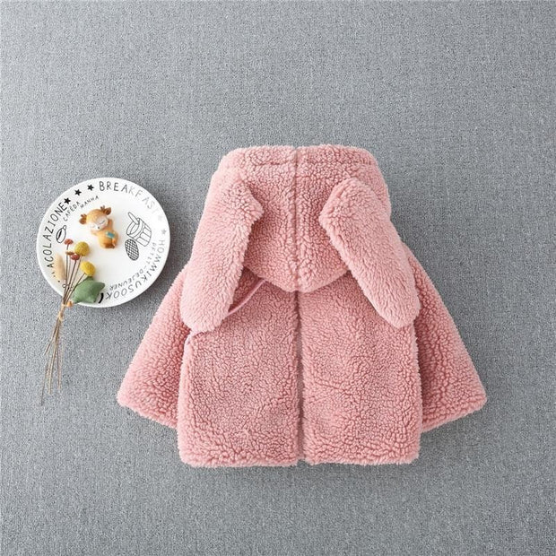 Baby Girl Winter Outerwear Autumn Fur Coat 0-2 Years - MomyMall