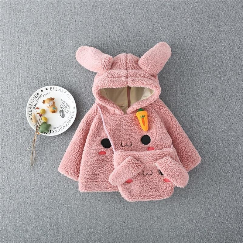 Baby Girl Winter Outerwear Autumn Fur Coat 0-2 Years - MomyMall