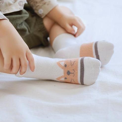 Basic Color Toned Socks [Set of 5] - MomyMall