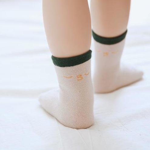 Basic Color Toned Socks [Set of 5] - MomyMall