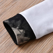 2PCS Tie Dye Printed Baby Long Sleeve Jumpsuit