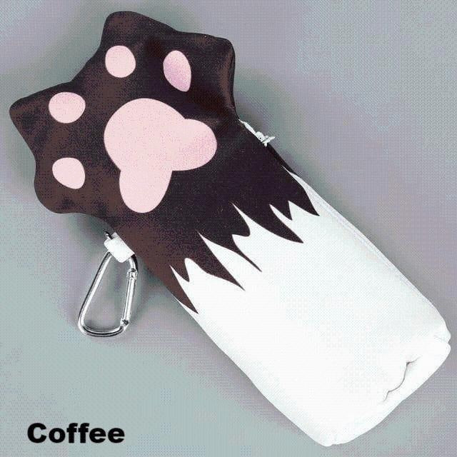 Cat Paw Pencil Case - MomyMall Coffee