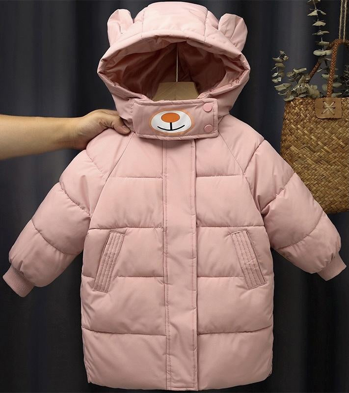 Bear Ear Puffer Winter Jacket