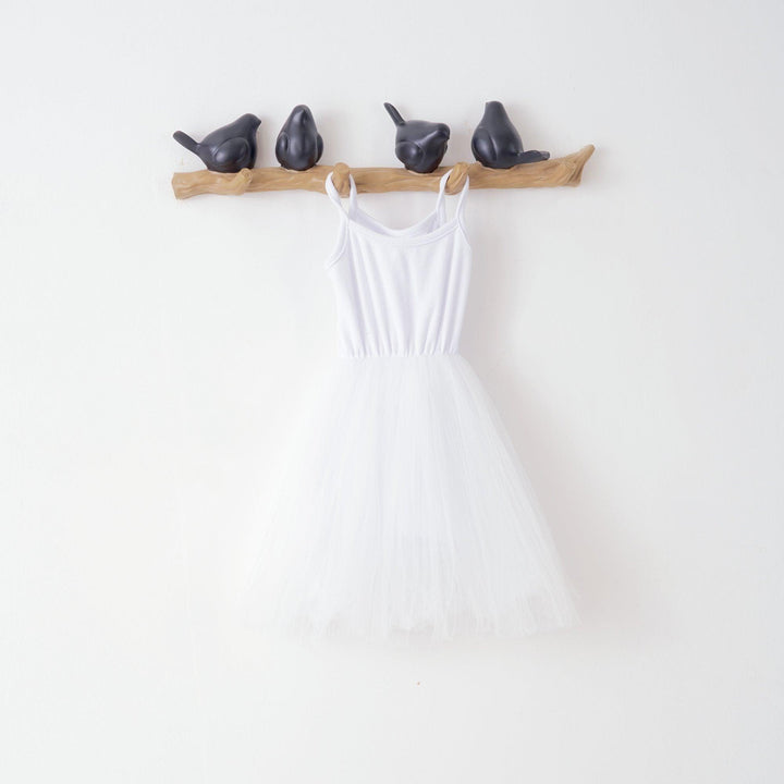 Belle Princess Tutu Dress - MomyMall 9-12 Months / White