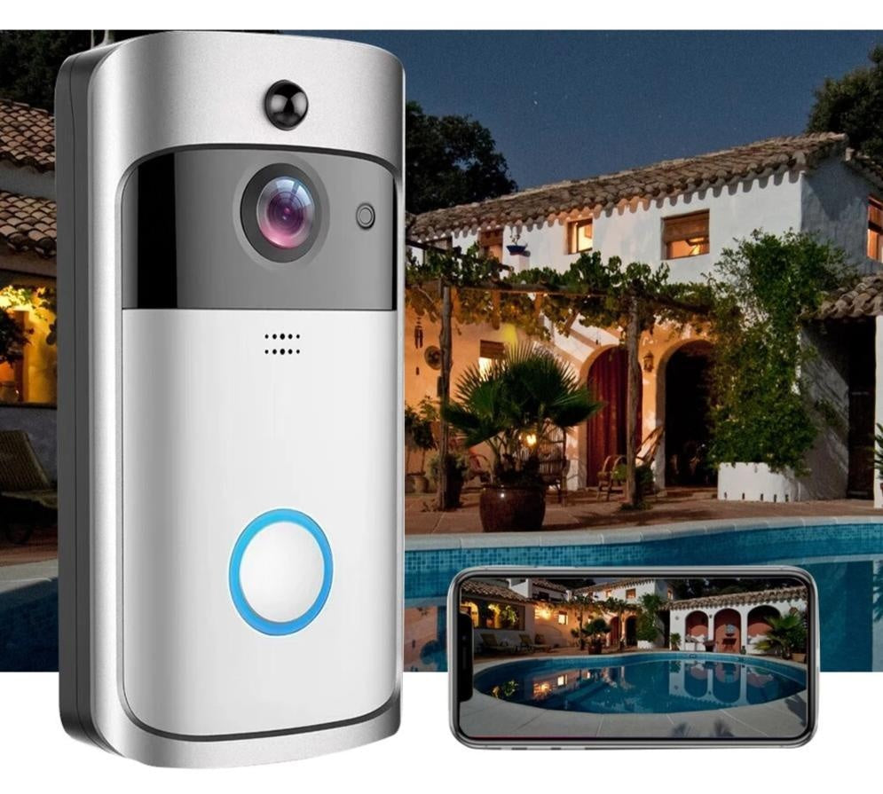 Supabell - Wireless Smart WiFi DoorBell IR Camera