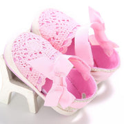 Big Bow Knitted First Walker Shoes