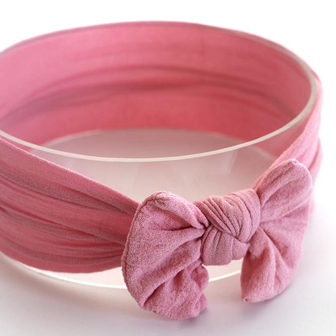 Big Bow Turban - MomyMall Dusty Rose