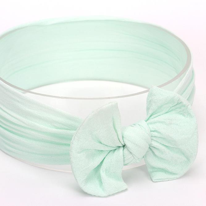 Big Bow Turban - MomyMall Mint