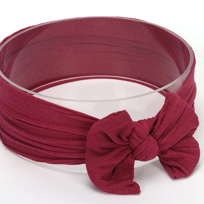 Big Bow Turban - MomyMall Wine