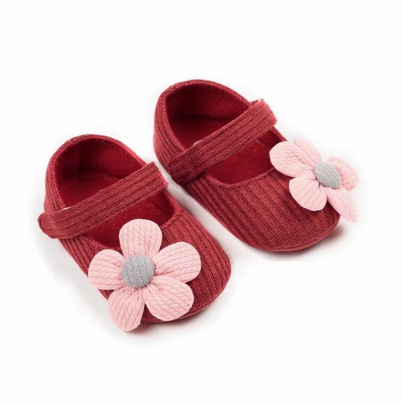 Big Flower First Walker Shoes