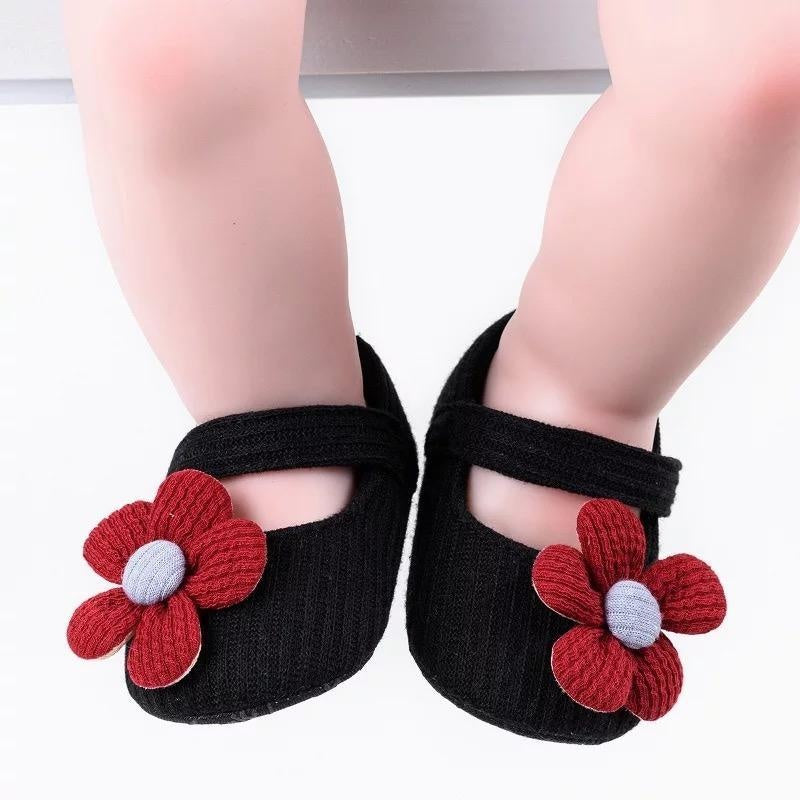 Big Flower First Walker Shoes