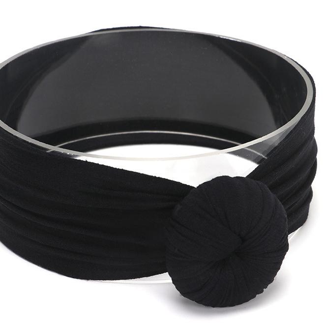 Big Knot Turban - MomyMall Black