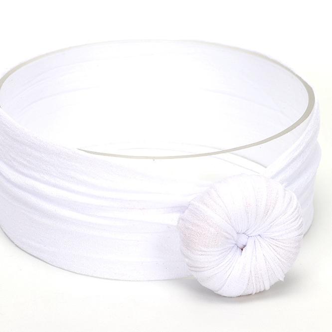 Big Knot Turban - MomyMall White