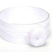 Big Knot Turban - MomyMall White