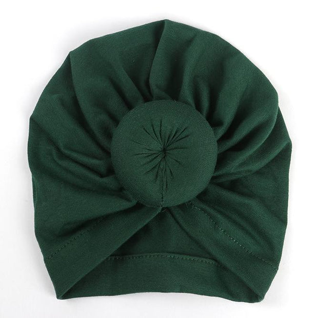 Big Knot Turban Hat - MomyMall Green